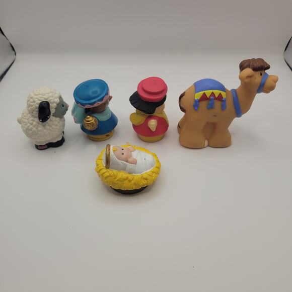 Little People Fisher Price Nativity Set Little People Replacement Parts 5 PC - Picture 5 of 10